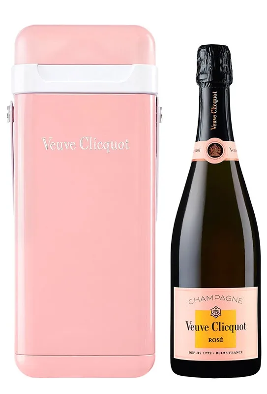 Veuve Clicquot Brut Rose gift box Cooler Pack, 0.75 л купить