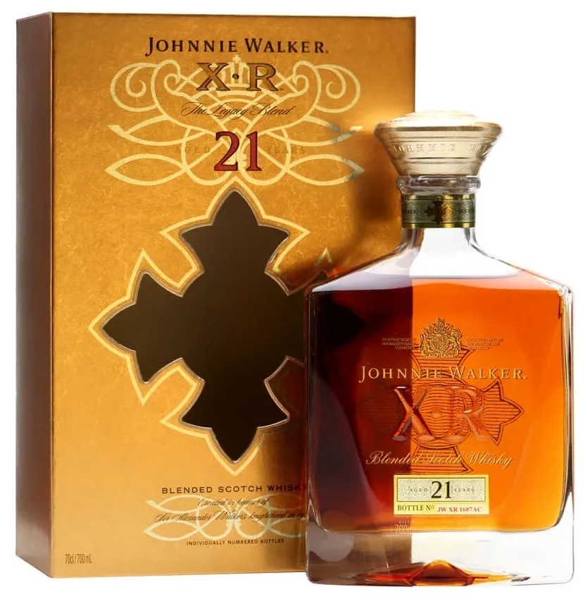 Виски Johnnie Walker XR 21 Years Old, gift box, 0.7 л купить в