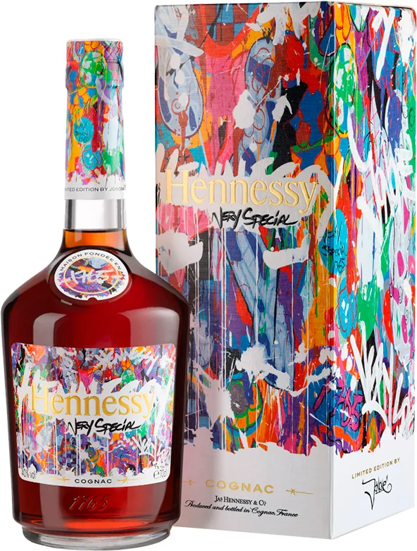 ☑️ Купить Коньяк Hennessy V.S. Limited Edition by JonOne, gift