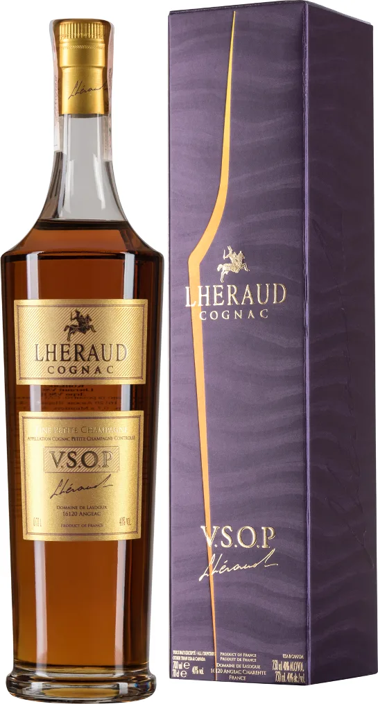 Коньяк Lheraud VSOP, gift box, 0.7 л купить в Москве по цене 6200