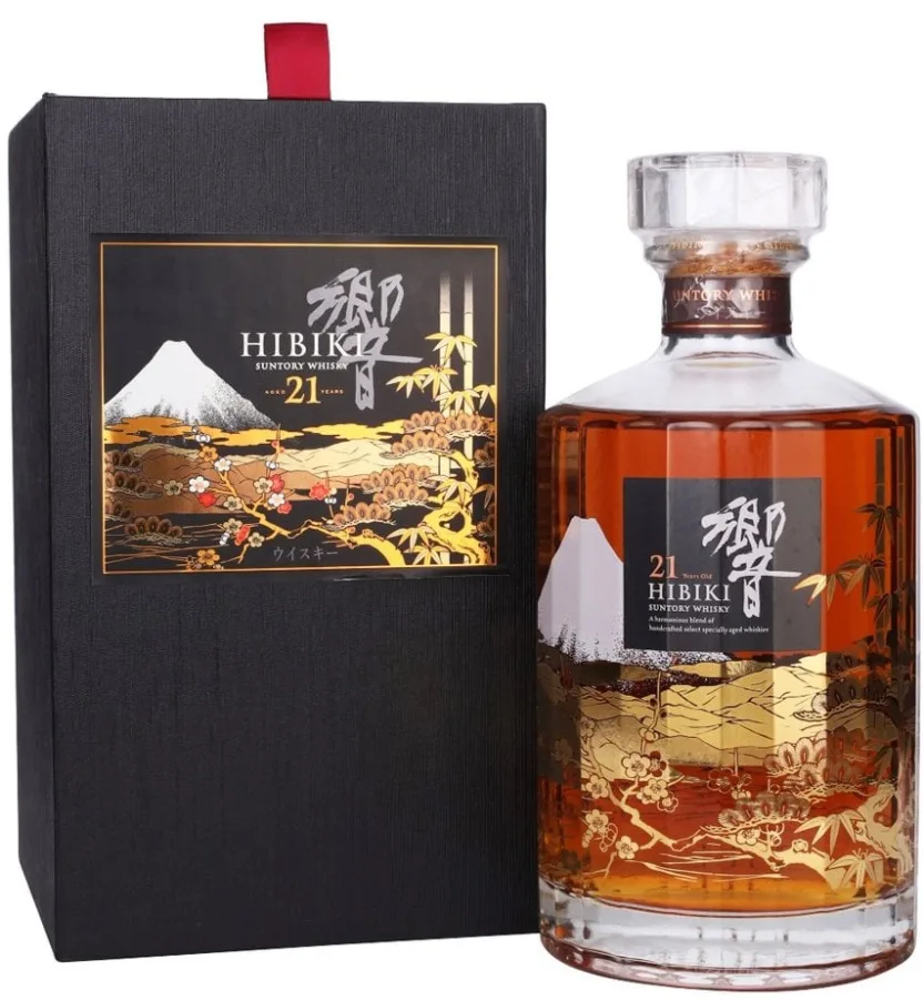 Виски Hibiki 21 Years Old Kacho Fugetsu 3th Limited Edition, gift