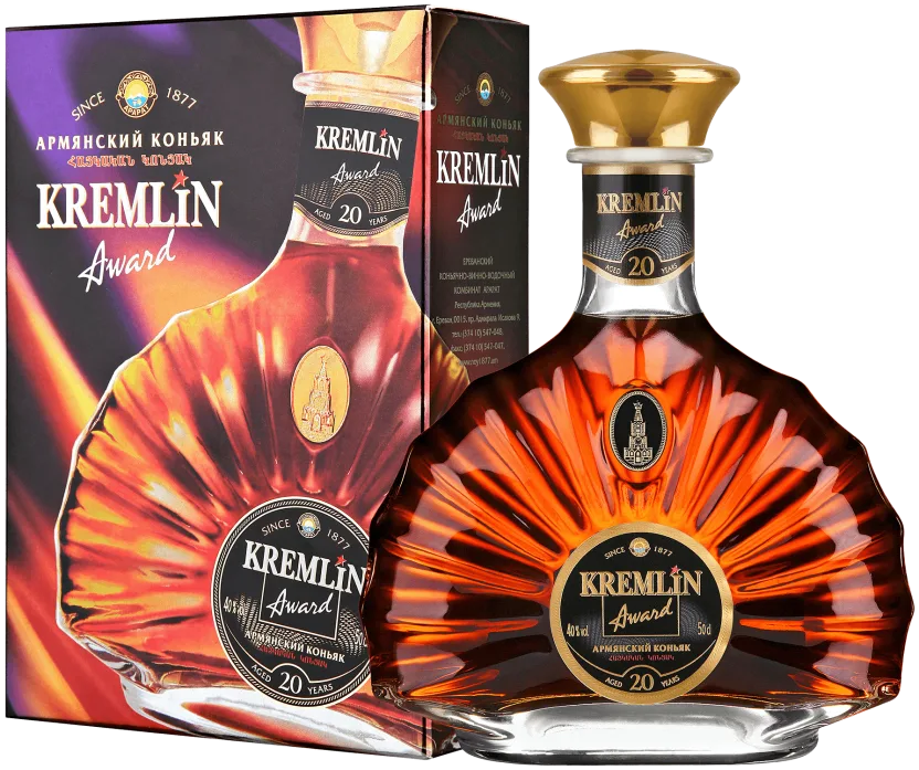 Коньяк Kremlin Award 20 years 0.5 л купить в Санкт-Петербурге по