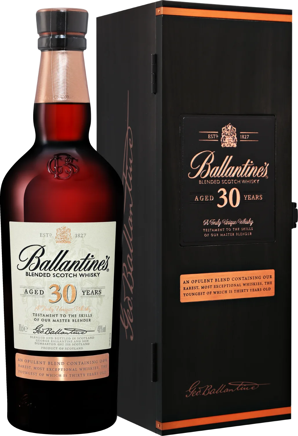 Виски Ballantine's 30 Years Old, gift box, 0.7 л купить в Москве