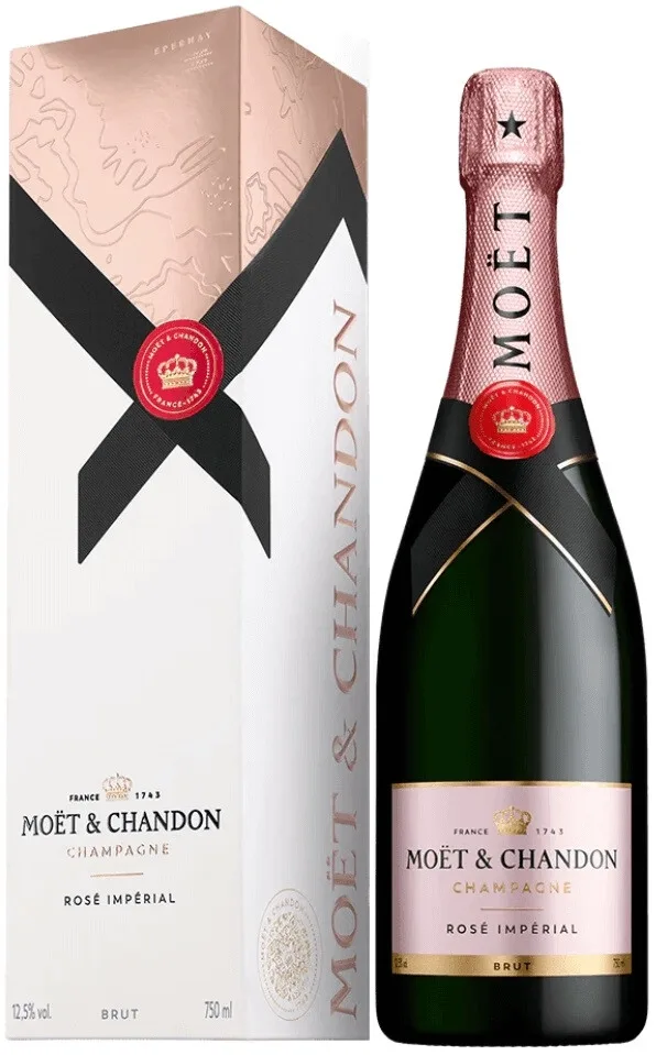 Шампанское Moet & Chandon Brut Imperial Rose, gift box, 0.75 л