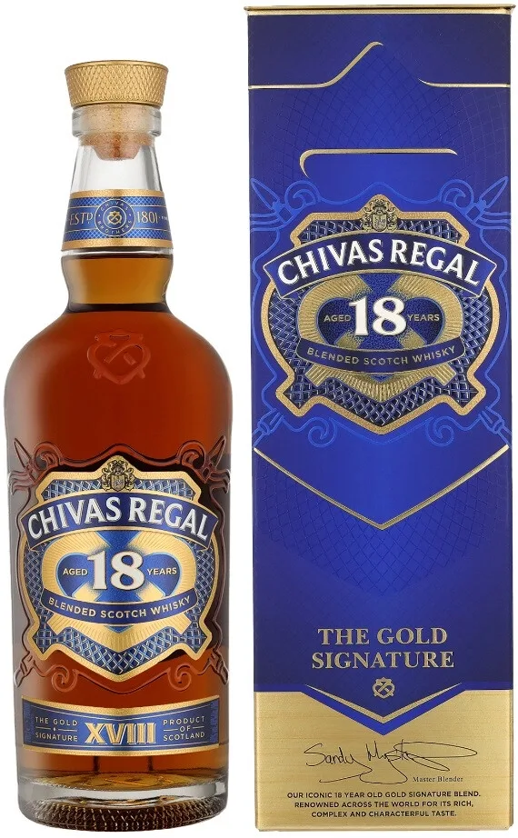 Виски Chivas Regal 18 Years Old, gift box, 0.7 л купить в Санкт