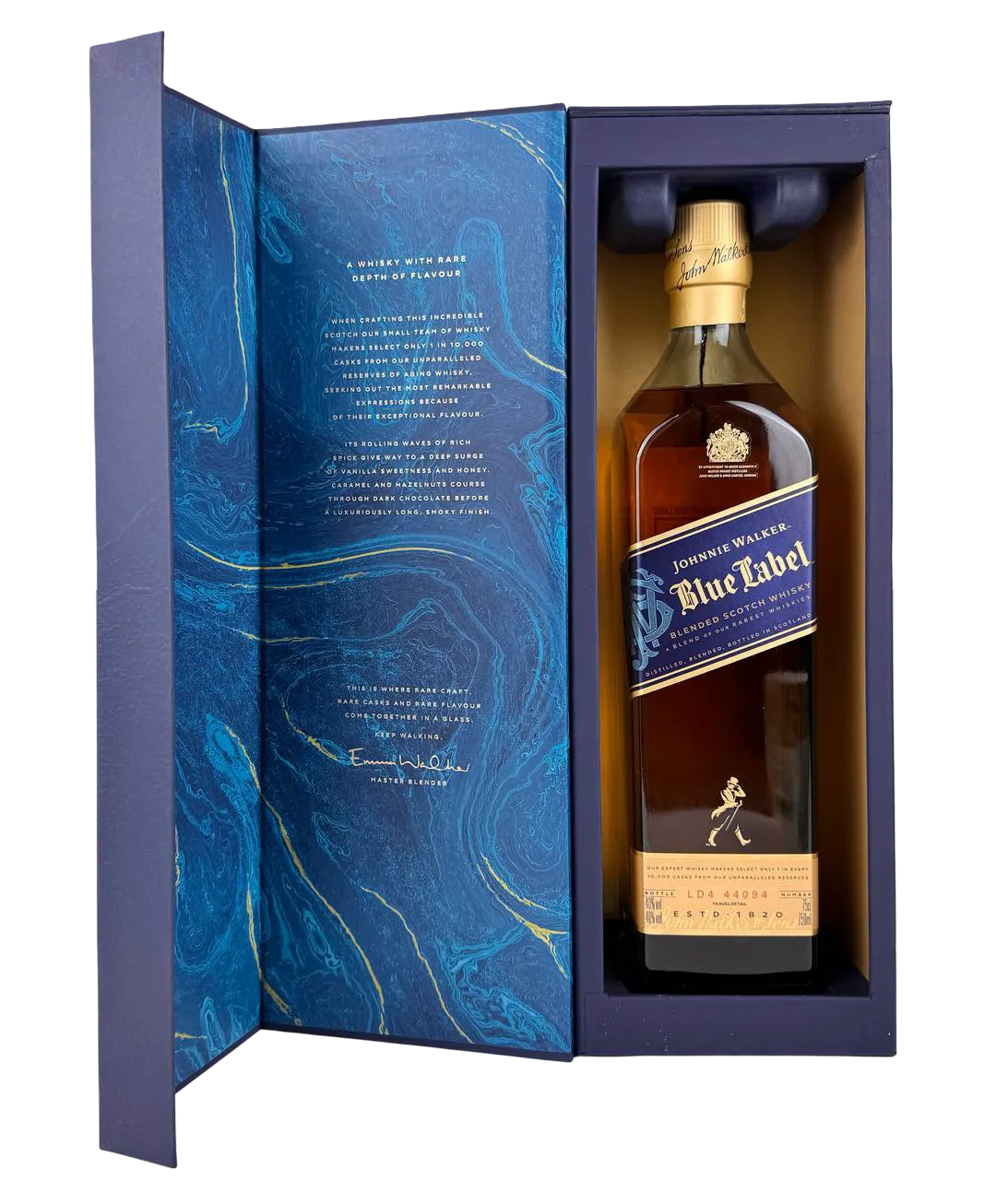 Виски Johnnie Walker Blue Label, gift box, 0.75 л купить в Москве