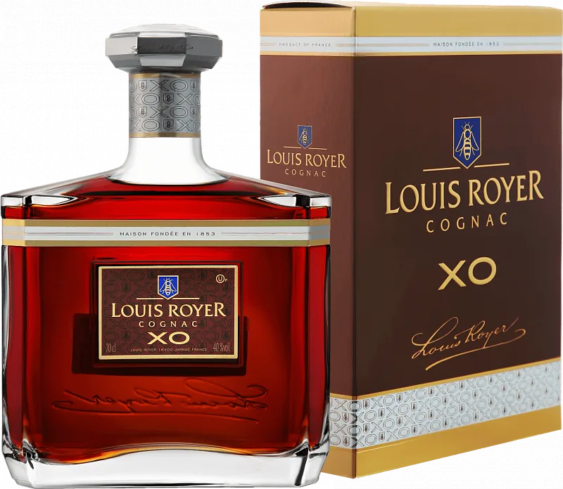 Коньяк Louis Royer XO kosher cognac with gift box 0.7 л купить в