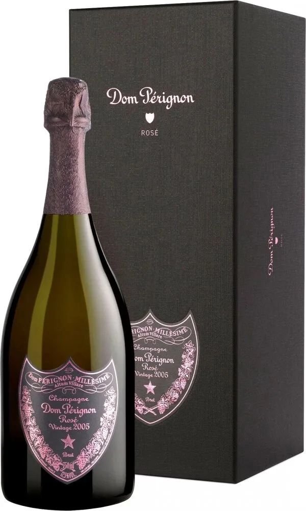 Шампанское Dom Perignon Rose, 2005, gift box, 0.75 л купить в